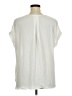 Max Studio 100% Polyester Ivory Short Sleeve Blouse Size 1X - photo 2