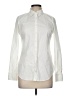 Ann Taylor Ivory Long Sleeve Button-Down Shirt Size 8 - photo 1