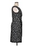 Connected Apparel Houndstooth Black Cocktail Dress Size 14 Petite - photo 4