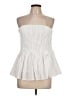 Commense White Sleeveless Blouse Size L - photo 1