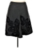 Boden Graphic Gray Formal Skirt Size 18R - photo 1