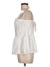 Commense White Sleeveless Blouse Size L - photo 5
