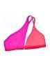 Popvil Color Block Pink Swimsuit Top Size M - photo 1