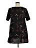 Lularoe Floral Black Short Sleeve T-Shirt Size XL - photo 2