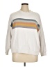 American Eagle Outfitters Color Block White Sweatshirt Size XL - photo 1