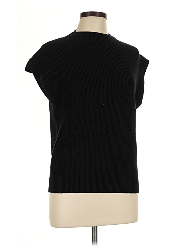 Pre-owned Unbranded Sweater Vest In Black