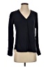 J.Crew Black Long Sleeve Blouse Size 2 - photo 1