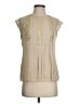 BCBGMAXAZRIA 100% Silk Ivory Sleeveless Silk Top Size XS - photo 1