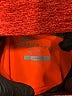 Nike 100% Polyester Orange Zip Up Hoodie Size 7 - photo 3
