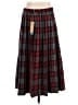 Pastel Plaid Red Casual Skirt Size 18 - photo 2