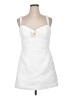 Dessy Collection 100% Polyester White Cocktail Dress Size 16 - photo 1