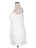 Dessy Collection 100% Polyester White Cocktail Dress Size 16 - photo 5
