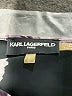 Karl Lagerfeld Paris 100% Polyester Print Black Long Sleeve Blouse Size L - photo 7