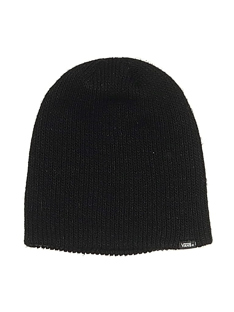 Click to view more detailed imagery on our partner's website Pre-owned Vans Beanie Hat In Black
