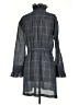 Cinq à Sept Plaid Gray Casual Dress Size XS - photo 2