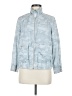 Zenergy by Chico's Print Blue Jacket Size Med Petite (1) - photo 1