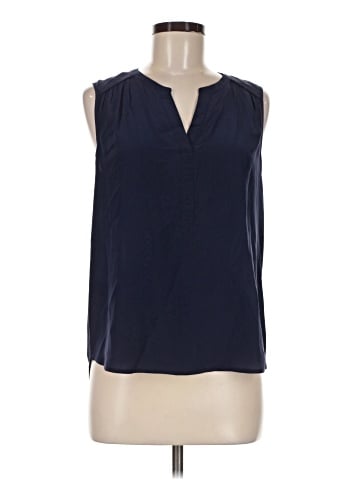 Daniel Rainn Sleeveless Silk Top (view 1)