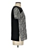 Diane von Furstenberg Black Short Sleeve Top Size 4 - photo 4