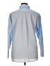 J. McLaughlin 100% Cotton Color Block Blue Long Sleeve Button-Down Shirt Size XL - photo 2