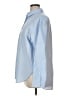 J. McLaughlin 100% Cotton Color Block Blue Long Sleeve Button-Down Shirt Size XL - photo 5
