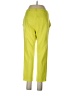Forever 21 Solid Yellow Casual Pants Size L - photo 2