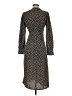 Assorted Brands Polka Dots Black Casual Dress Size S - photo 2