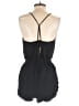Topshop Solid Black Romper Size S - photo 2
