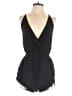 Topshop Solid Black Romper Size S - photo 1