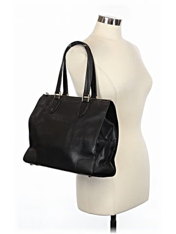 Valextra Grained Leather Babila Bag Tote (view 2)