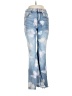 Tinseltown Floral Blue Jeans Size 11 - photo 1