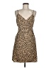 Sanctuary Animal Print Tan Cocktail Dress Size M - photo 1