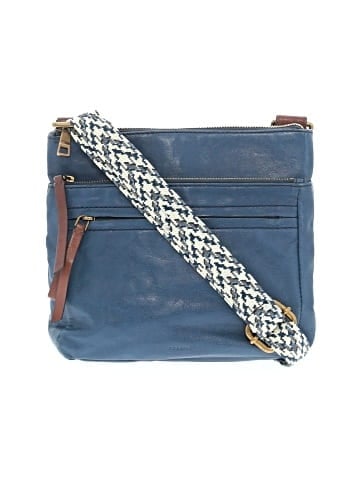 Fossil Leather Crossbody Bag (view 1)