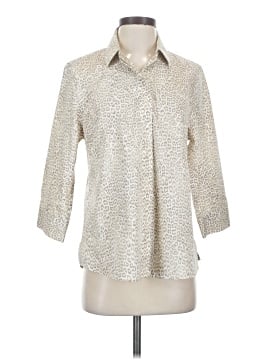 Chico's 3/4 Sleeve Button-Down Shirt (view 1)