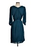 BCBGMAXAZRIA Runway 100% Polyester Teal Casual Dress Size XS - photo 2