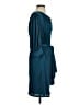 BCBGMAXAZRIA Runway 100% Polyester Teal Casual Dress Size XS - photo 4