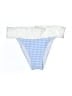 Assorted Brands Checkered-gingham Blue Swimsuit Bottoms Size S - photo 1