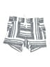 Athleta 100% Linen Stripes Gray Shorts Size 6 - photo 1