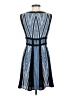 BCBGMAXAZRIA 100% Polyester Graphic Blue Cocktail Dress Size 4 - photo 2