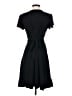 Apt. 9 Solid Black Casual Dress Size S - photo 2