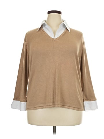 Notations 3/4 Sleeve Top (view 1)