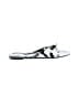 Nicole Miller New York Silver Flip Flops Size 9 - photo 1