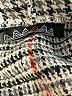 Assorted Brands 100% Polyester Houndstooth Gray Coat One size - photo 6
