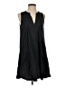 ALLSAINTS Solid Black Casual Dress Size 6 - photo 1