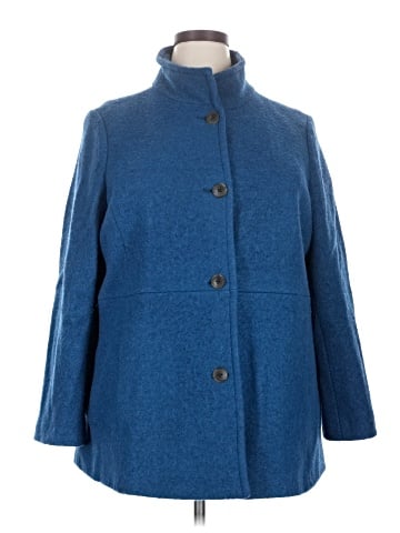 Lands' End Wool Coat (view 1)