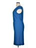 St. John Solid Blue Casual Dress Size 14 - photo 5