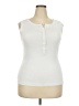 Universal Thread Ivory Sleeveless T-Shirt Size XXL - photo 1