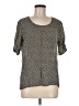Franco Gray Short Sleeve Blouse Size M (estimated) - photo 1