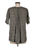 Franco Gray Short Sleeve Blouse Size M (estimated) - photo 2