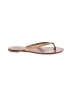 Tory Burch 100% Leather Tan Flip Flops Size 8 - photo 1