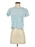 Z Supply Stripes Blue Short Sleeve T-Shirt Size XS - photo 1